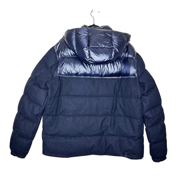 Polo Ralph Lauren The Decker Navy Wool Down Puffer Jacket Coat Sz XL NWT $598 - Picture 7 of 9